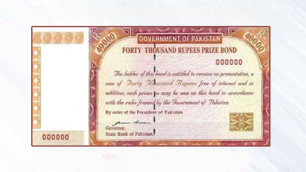 Prize Bond Rs. 40000/-