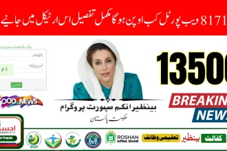 Ehsaas Nadra Gov PK 8171 2021